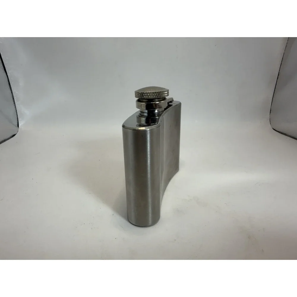 Stainless Steel 4oz Hip Flask Pocket Liquor Bottle‎ Classic Bar Gift